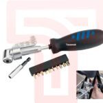 Angle screwdriver set, multi-bit