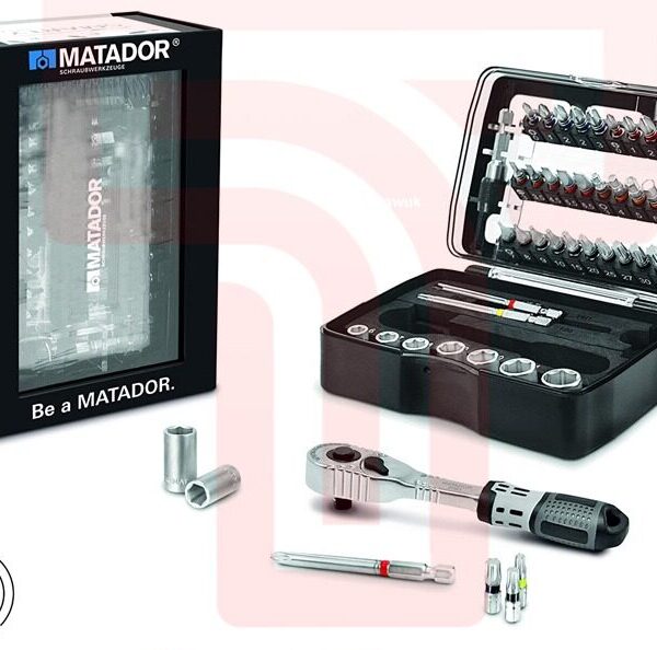 1/4" Dr. Socket & Bit Set