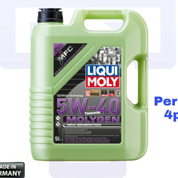 Liqui Moly 5w40 Molygen Oil 5L, Kuwait, engine oil