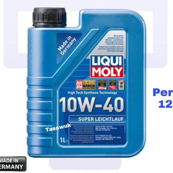 Liqui Moly 10w40 Super Leichtlauf engine oil, 1L, Germany