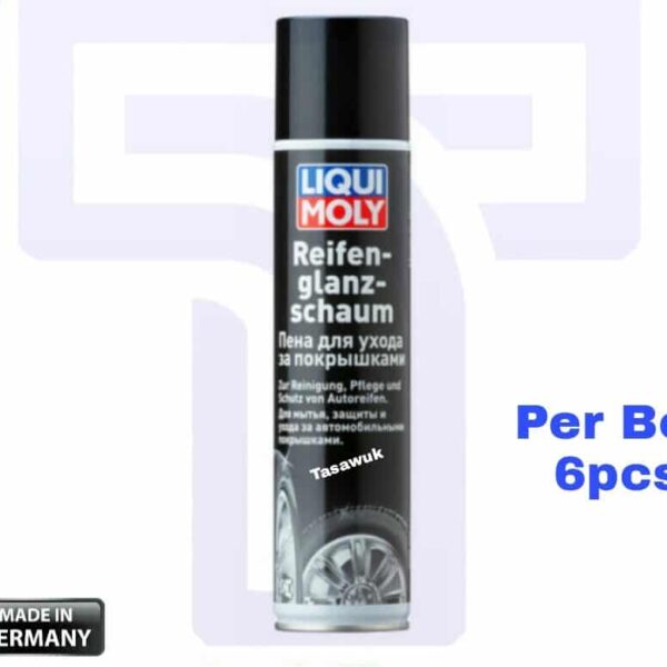 Tyre Bright Foam, Liqui Moly, Kuwait, clean and protect tires