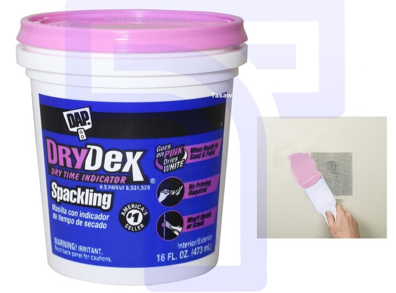 Dry Time Spackling Indicator