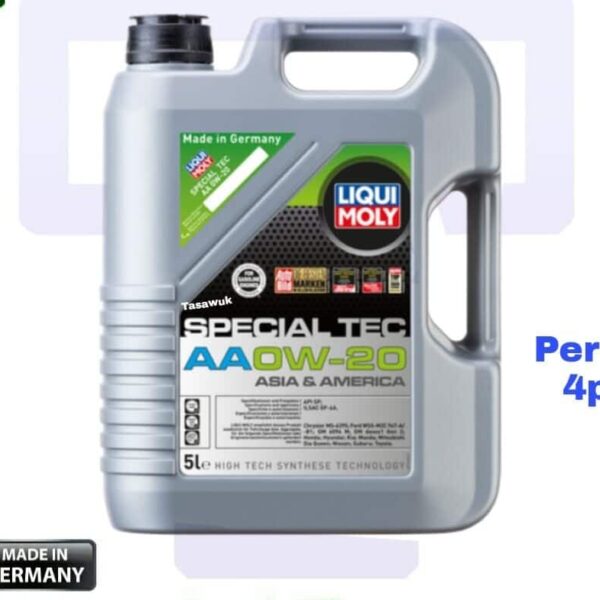 Liqui Moly 0W20 Special Tec AA engine oil, 5L, Germany