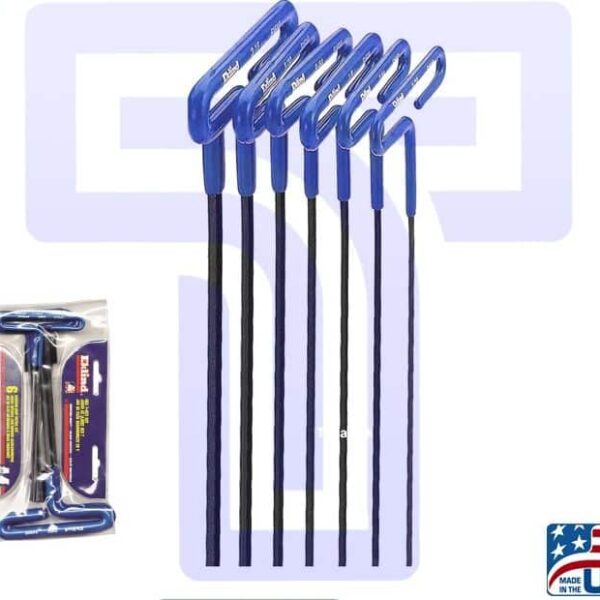 Allen key set, T-handle
