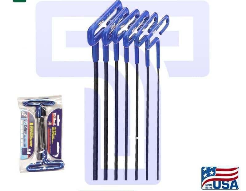 Allen key set, T-handle