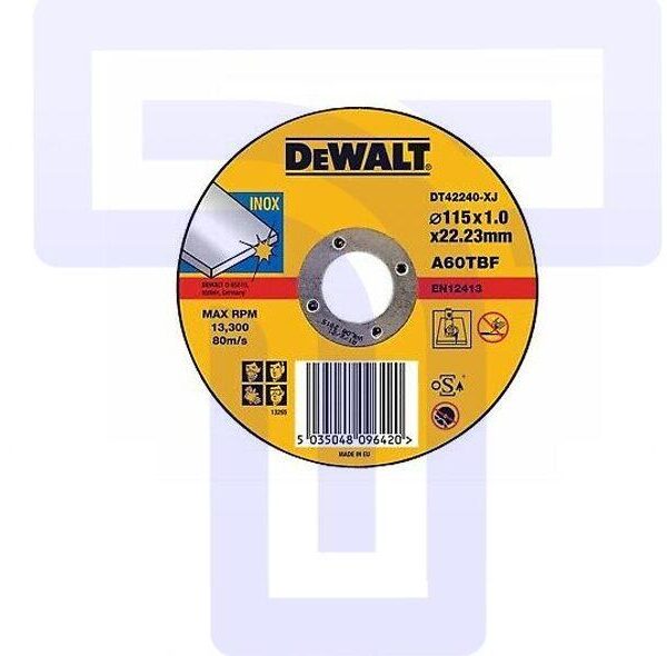 DeWalt Inox (SS) Cutting Disc