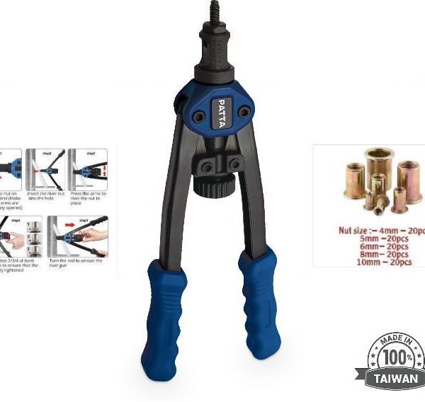 Nut Rivet Gun with Nuts