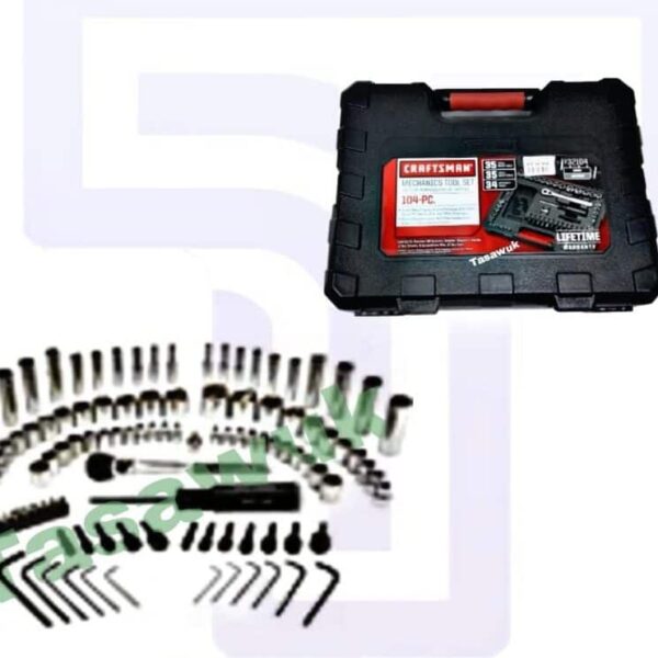 104pc Mechanics Tool Set