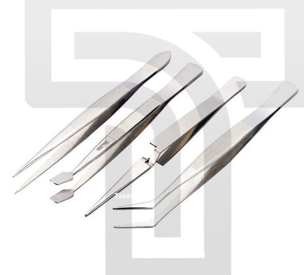 precision tweezers, multiple tips