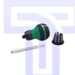 stubby ratchet bit set, compact