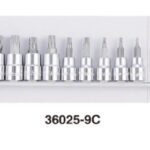9PCS HOLEY STAR BIT SOCKET SET