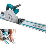 Track Saw with Guide Rail