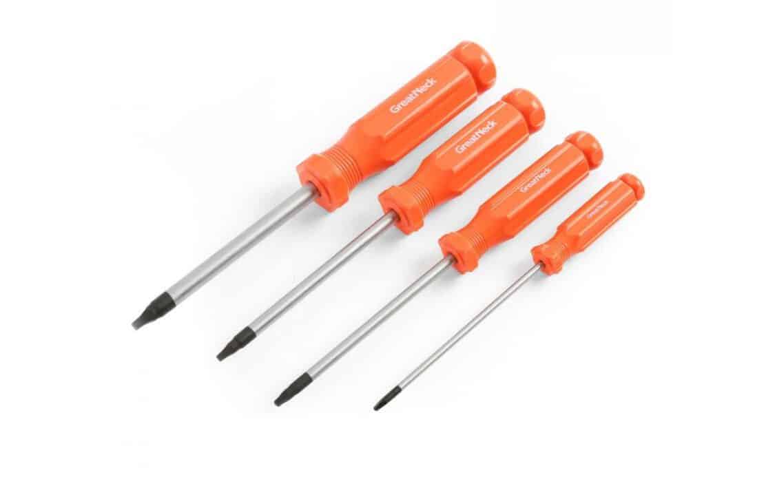 square screwdriver set, versatile
