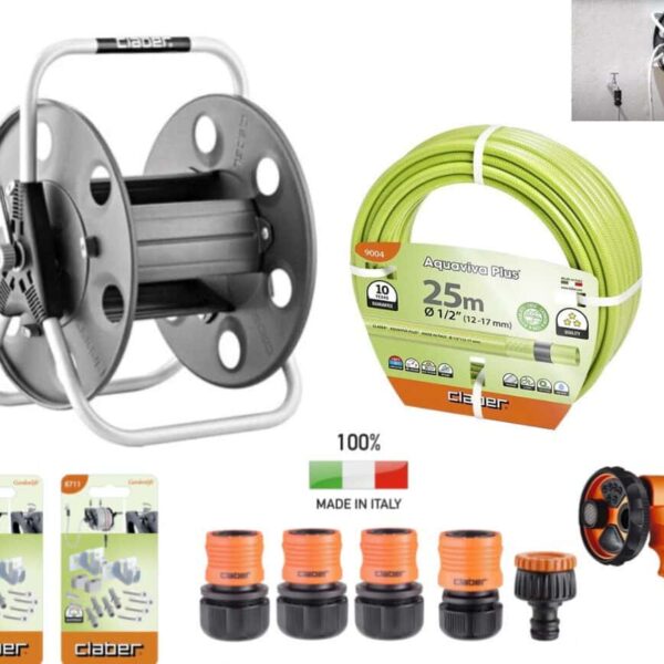 Metal Hose Reel Wall Mounted