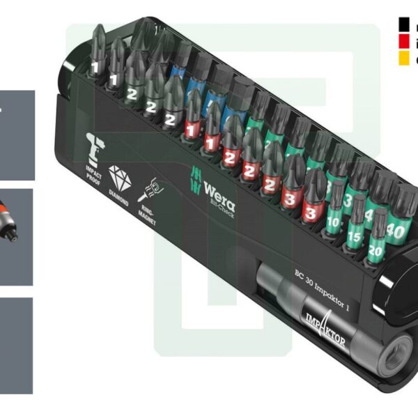 IMPACT S/DRIVER BIT SET