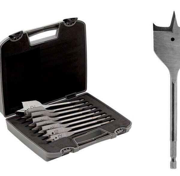 Flat Drill Bit Set for Wood