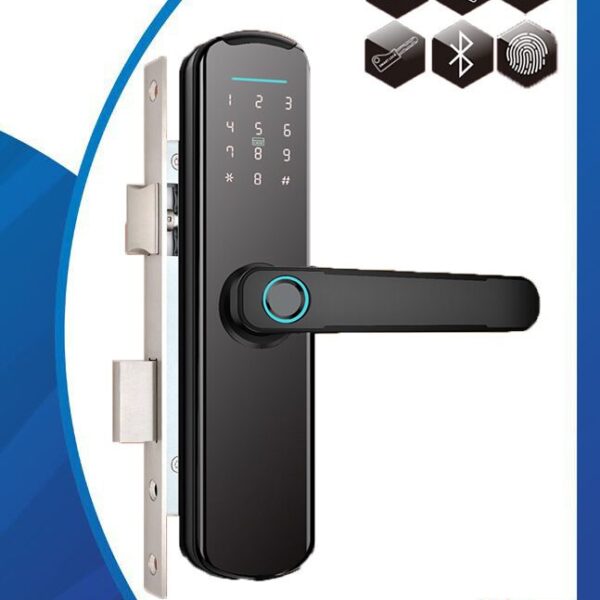 Premium Smart Door Locks for Wooden Door With Keypad, Fingerprint Scanner and Bluetooth