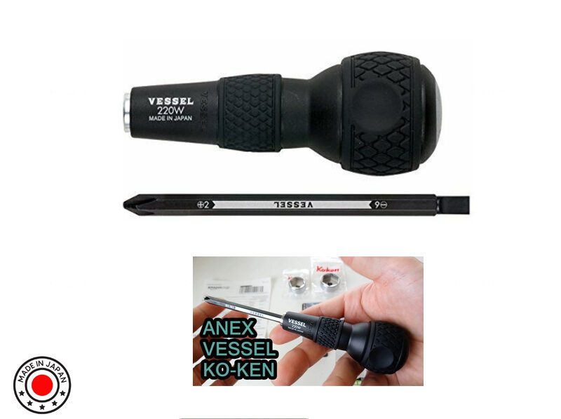 interchangeable screwdriver, compact