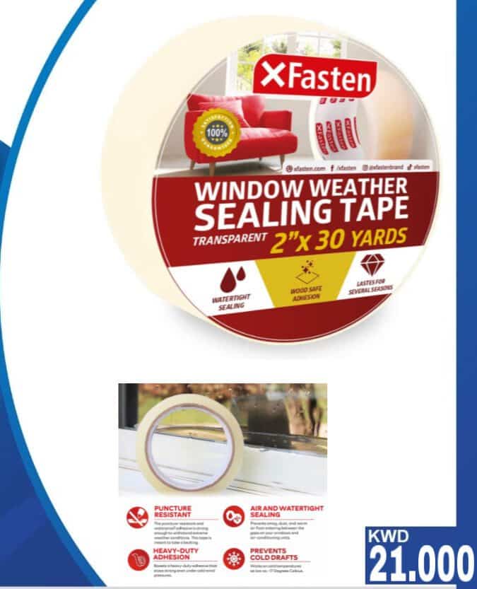 Window Sealing Tape
