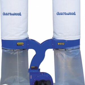 Wood Dust Collector with 2 Cotton & 2 Plastic Bags
