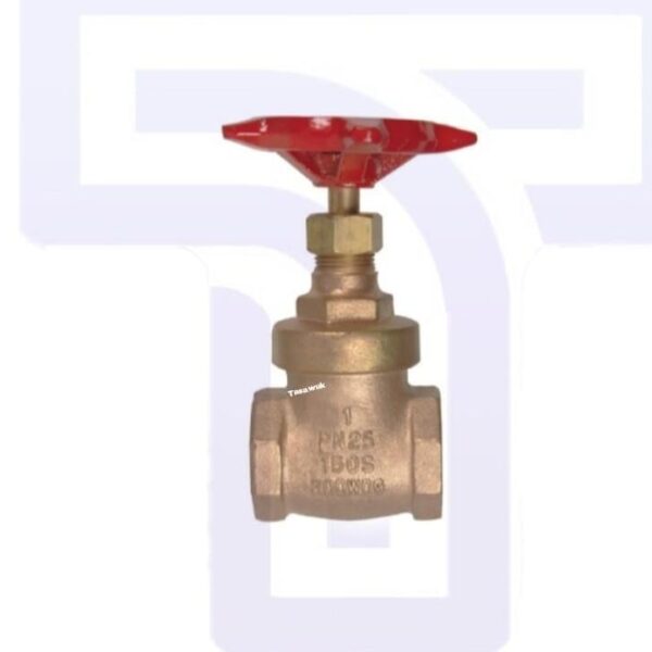 Proline 3/4 In. Fip Brass Gate Valve Lead-free
