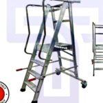 2m Aluminium Scaffolding Ladder for Safe Height Access