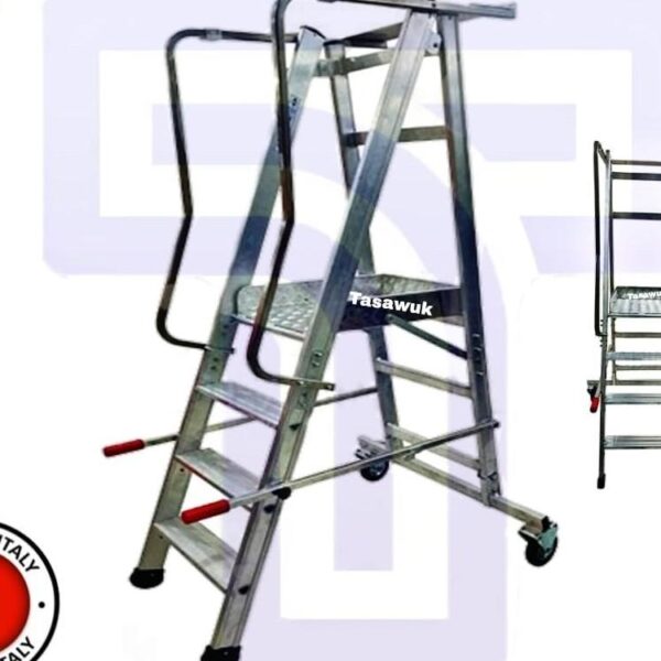 2m Aluminium Scaffolding Ladder for Safe Height Access