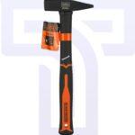 Fiberglass Handle DIN Hammer BLACK+