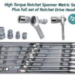 High Torque Ratchet Spanner Set