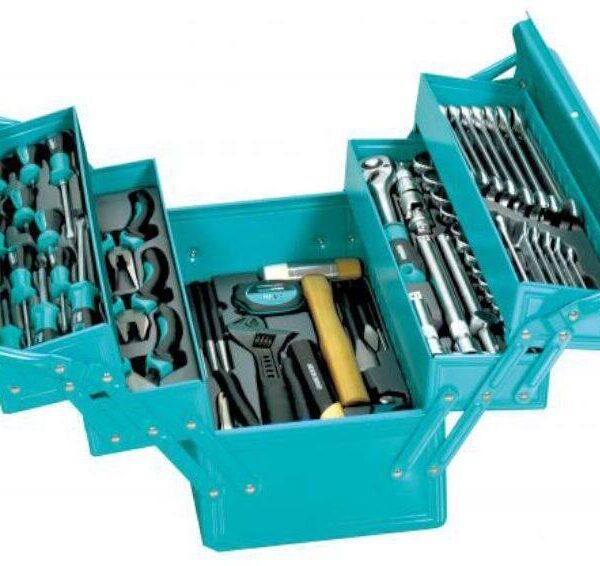 Cantilever Toolbox with Tools