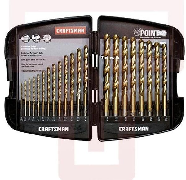 Titanium Drill Bit Set