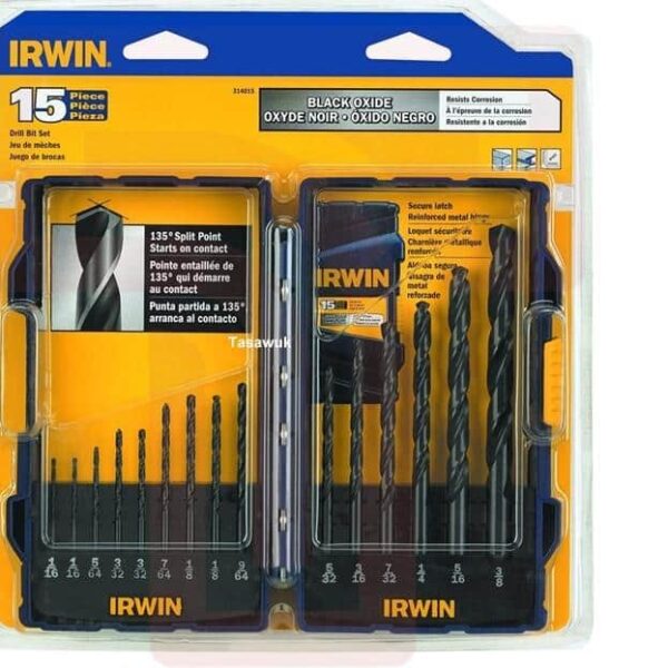 Black Oxide Drill Bit Set