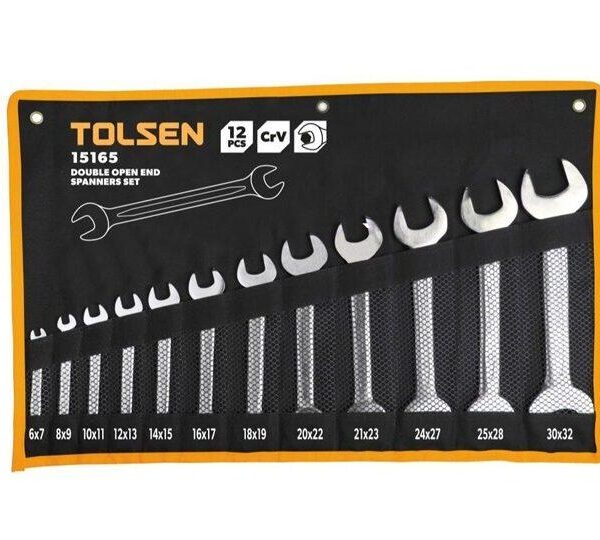 Double Open Spanner Set