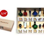 Makita 12pcs Router Bit Set