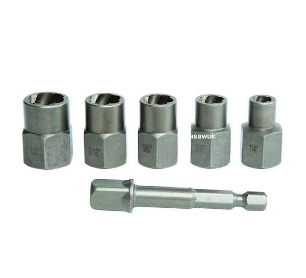 Impact Bolt Extractor Set