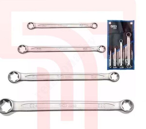 Double Ring Set with E-Type