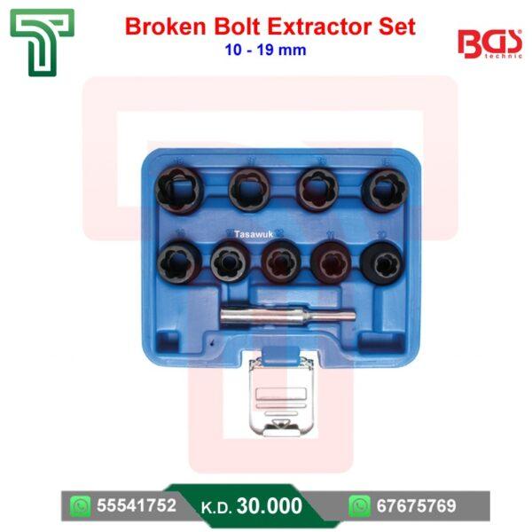Broken Bolt Extractor Set