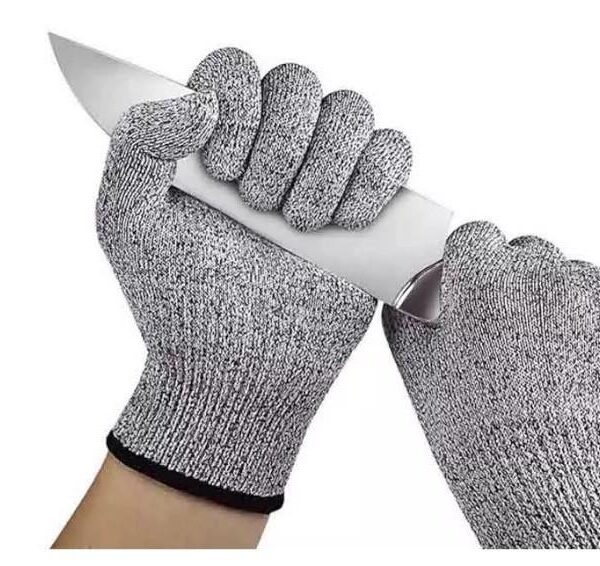 Anti Cut Gloves Rubber Coated