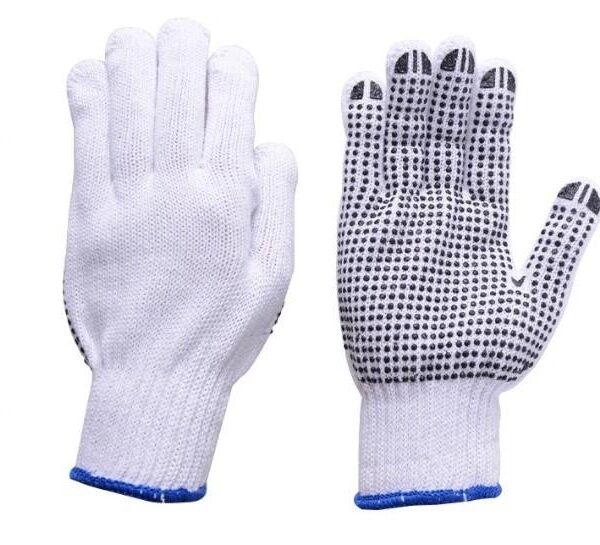 Dotted Cotton Gloves
