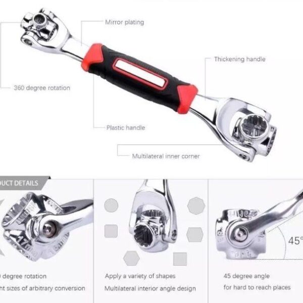 Multifunction Sleeve Wrench