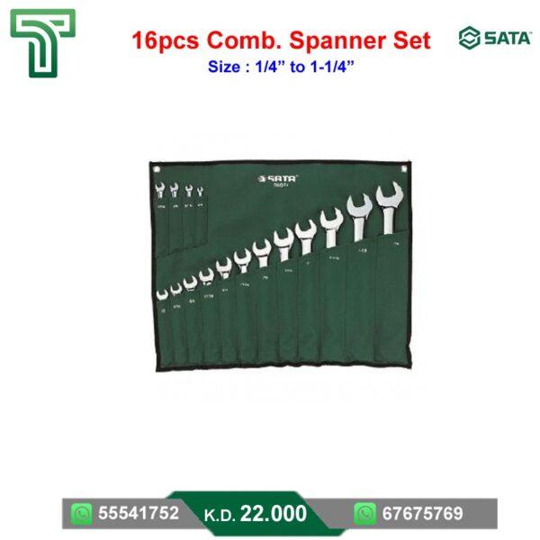 SAE Combination Spanner Set