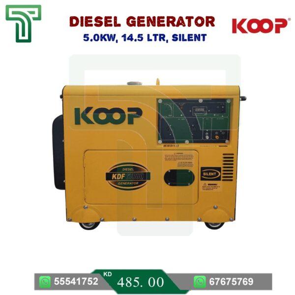Koop 5.0KW Silent Diesel Generator