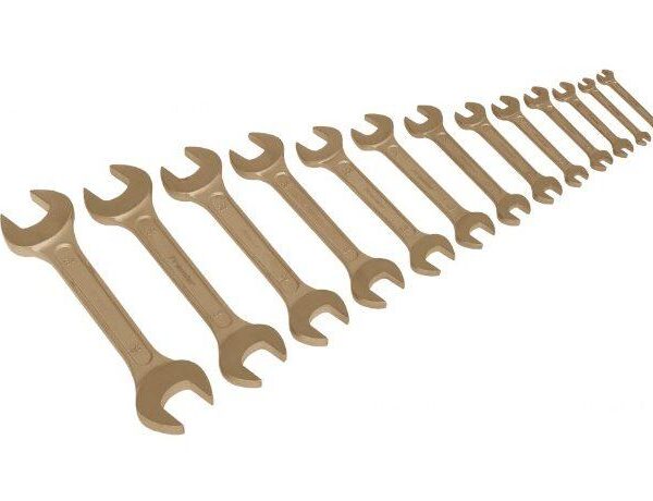 Non- Sparking Double Open Spanner Set