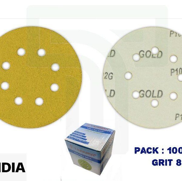 5" Velcro Abrasive Disc - Gold Series