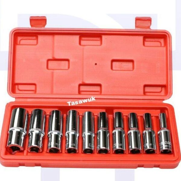 Deep Socket Set 1/2" Dr.