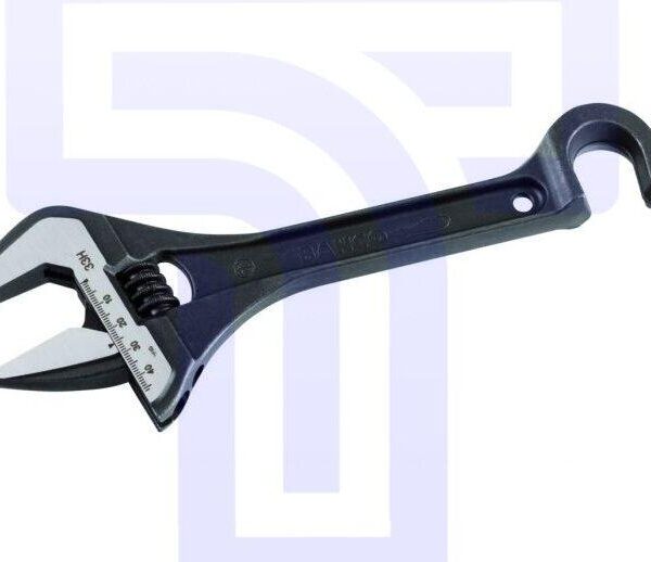 Adjustable Wrench with Hook