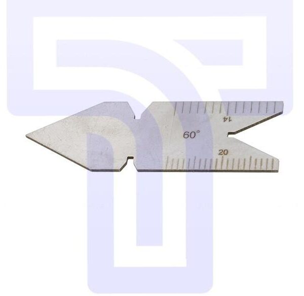 Angled Thread Cutter Tool Gauge