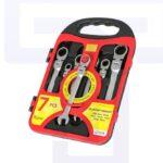 Foldable Ratchet Spanner Set