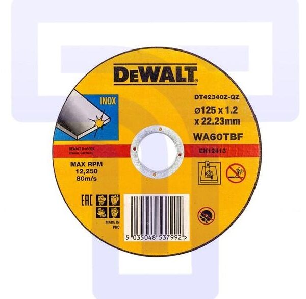 DeWalt Inox (SS) Cutting Disc