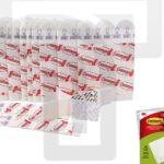 3M Damage-Free Hanging Strips (900gm Capacity) - Hang Pictures Without Damaging Walls